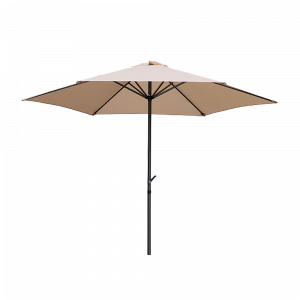 Parasol de pie central beige 1129