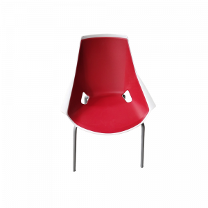 Silla ergonómica rojo