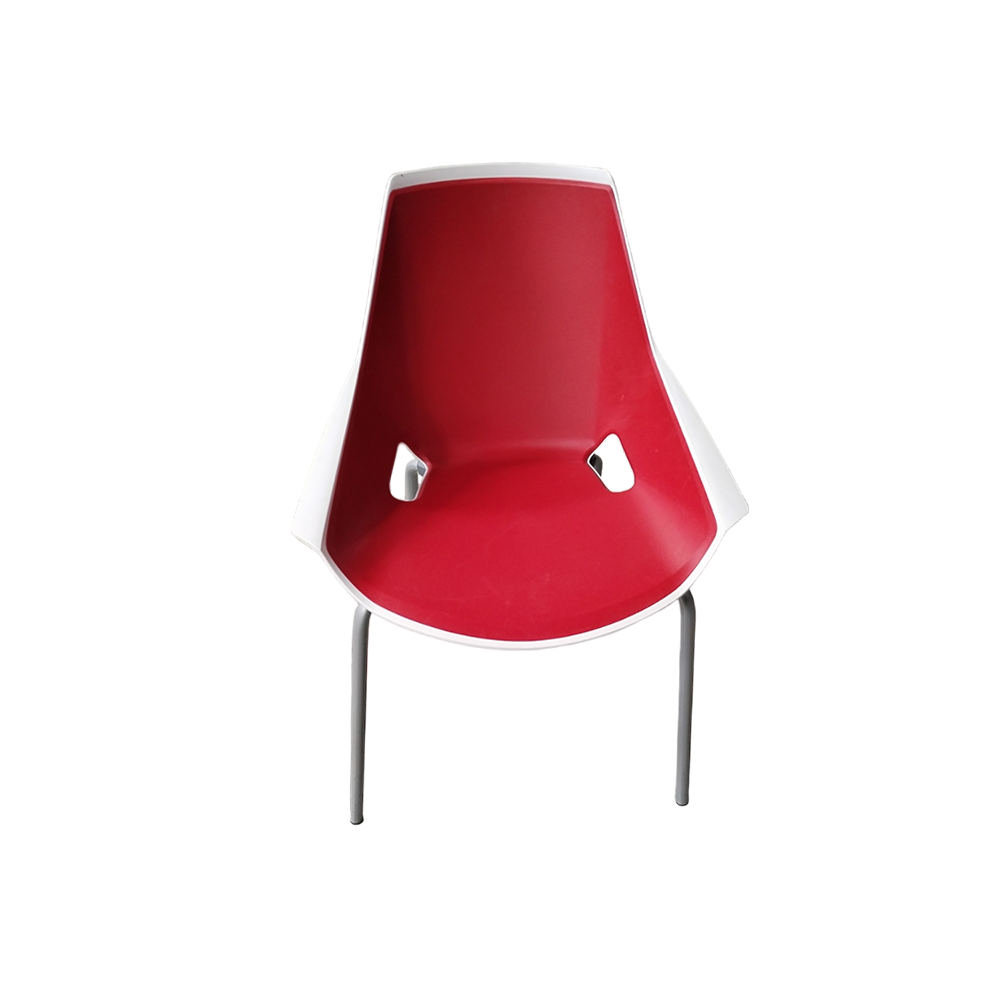 Silla ergonómica rojo