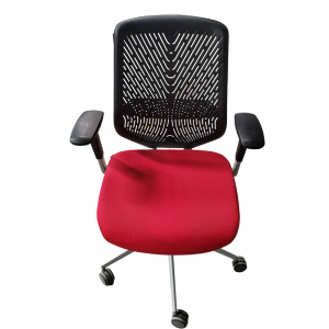 Silla de oficina roja