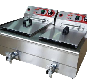 Freidora eléctrica doble EF-132V 4.50+4.50KW