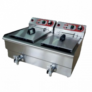 Freidora eléctrica doble FRY-20