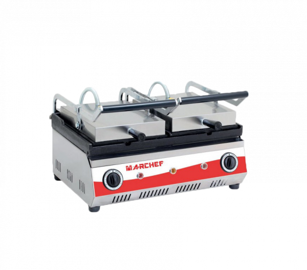 Grill eléctrico doble plato TNE20C